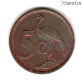 ЮАР 5 центов 1997