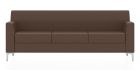 Трёхместный диван Смарт (Цвет обивки коричневый)