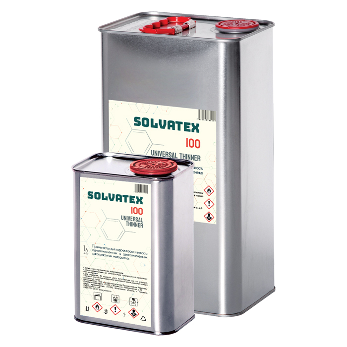 Solvatex Разбавитель универсальный стандартный в железной банке, объем 1л.
