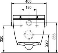 Подвесной унитаз Tece One с функцией биде 9700200 схема 5