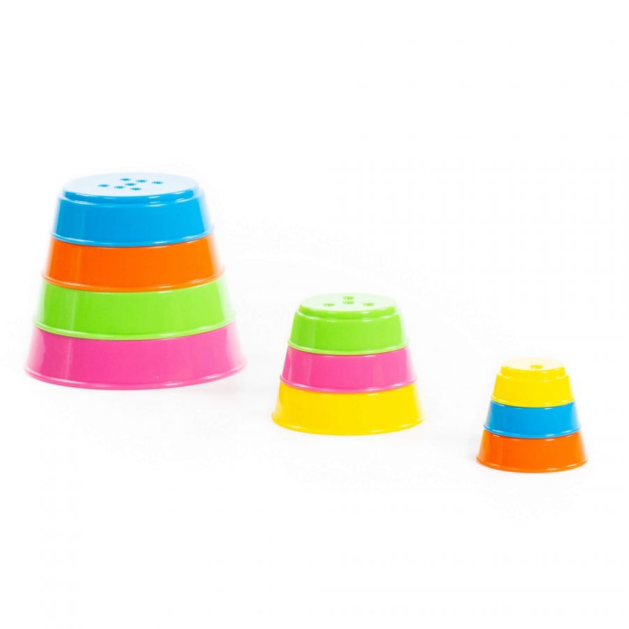 Занимательная пирамидка (10 элементов), h=175 мм