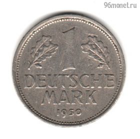 ФРГ 1 марка 1950 J