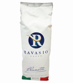 Кофе зерновой обжаренный Блу нотте 1000 г, Caffe' Blu notte Ravasio 1000 gr.