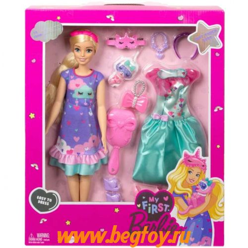 Игровой набор моя первая Barbie  HMM66