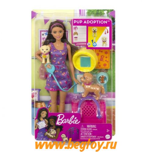 Barbie HKD86 воспитание щенка