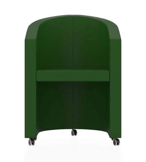 Кресло мобильное / стационарное Форум (Цвет обивки зелёный)