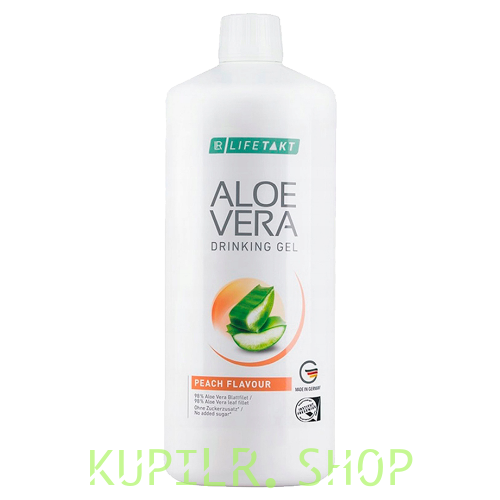Питьевой Гель Алоэ Вера со вкусом персика