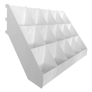 Полка ступенчатая 15 ячеек Нордика, Водолей