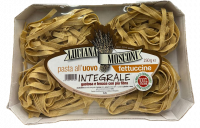 Яичная паста Феттуччине из цельнозерновой муки 250 г, Fettuccine integrali, Luciana Mosconi 250 g