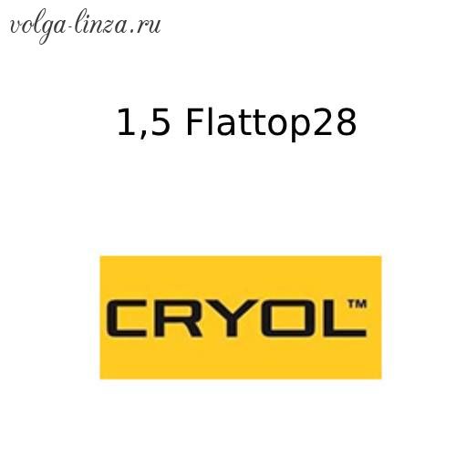 Cryol FLATTOP 28 1,5 UC-бифокальные полимерные линзы