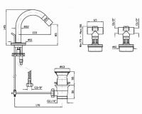 Смеситель Zucchetti Savoir для биде ZSV751 схема 1