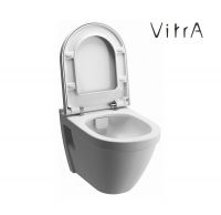 Подвесной унитаз без инсталляции VITRA S50 7740B003-0075 52х36 см схема 1