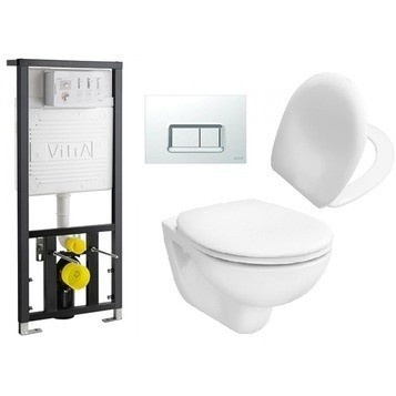 Комплект инсталляция и унитаз 9005B003-7211 VITRA схема 1