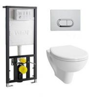 Комплект инсталляция и унитаз 9004B003-7206 VITRA схема 1