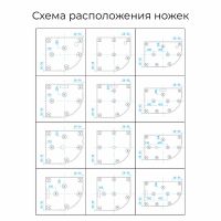 Душевой поддон из искусственного камня RGW Stone Tray ST/AR-W 120x80 16154128-01R схема 4