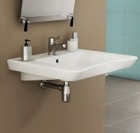 Раковина для инвалидов 65 см VITRA S20 5291B003-0001 схема 1