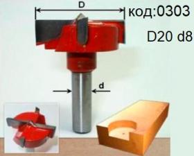 Фреза (сверло) для врезки петель Форстнера. Код:0303