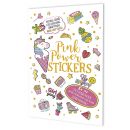 Наклейки Pink Power (белая)