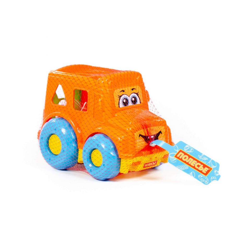 Игрушка развивающая "Автобус" (в сеточке)