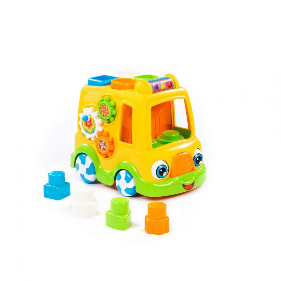 Игрушка развивающая "Волшебный фургон" (в сеточке)