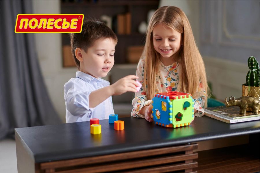 Игрушка развивающая "Куб" (в коробке)