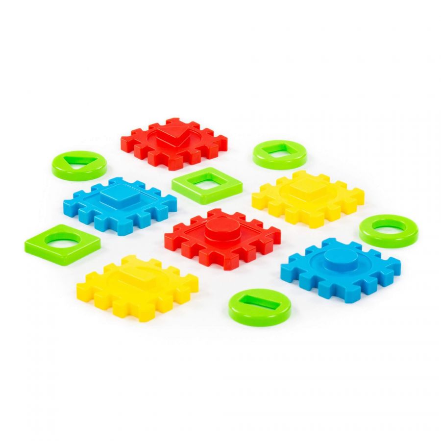 Игрушка развивающая "Пазл" №1 (12 элементов) (в коробке)