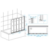 Шторка на ванну RGW Screens SC-22B 120x150 03112212 схема 6