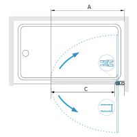 Шторка на ванну RGW Screens SC-109 70х140 4111109107 схема 10 Шторка на ванну RGW Screens SC-109 70х140 4111109107 схема 10