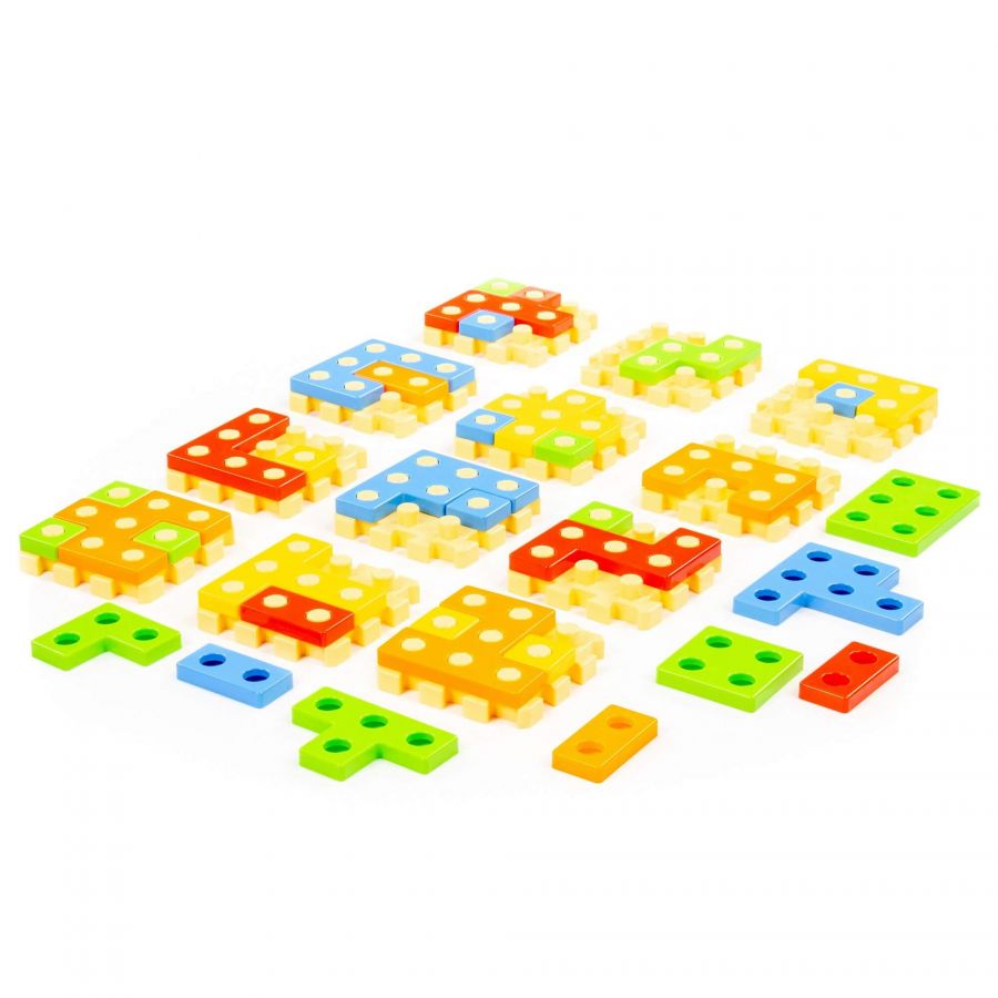 Игрушка развивающая "Собери пазл" №6 (47 элементов) (в коробке)