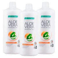 Питьевой Гель Алоэ Вера со вкусом персика - 3 штуки