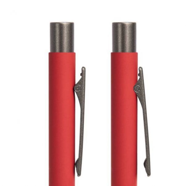 Шариковая ручка Factor Soft красная