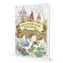 Раскраска с драконами. Как в старой сказке ( с лебедем)