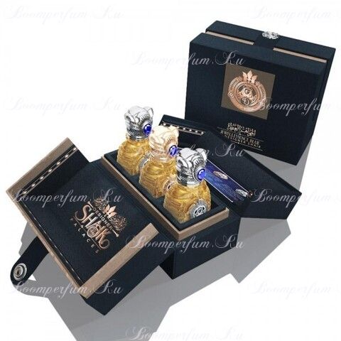 Подарочный женский набор Shaik Jewellessence Blue 3*30 ml.