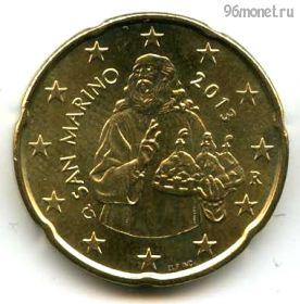 Сан-Марино 20 евроцентов 2013