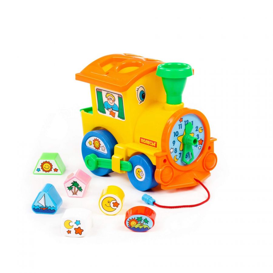 Занимательный паровоз (в сеточке)