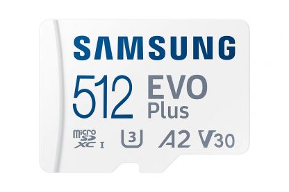 Карта памяти microSDXC UHS-I U3 Samsung EVO PLUS 512 ГБ фото