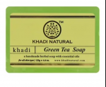 ЗЕЛЕНЫЙ ЧАЙ Мыло ручной работы Khadi 125 гр
