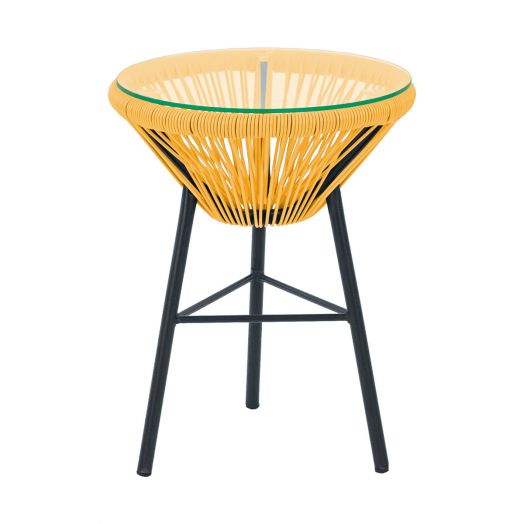 Комплект ACAPULСO (2 стула, стол) (Прут soft жёлтый)