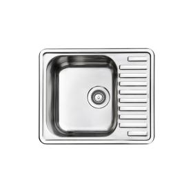 Мойка с сифоном, нерж. сталь, шелк, 585*485, Strit S, IDDIS, STR58SDi77S
