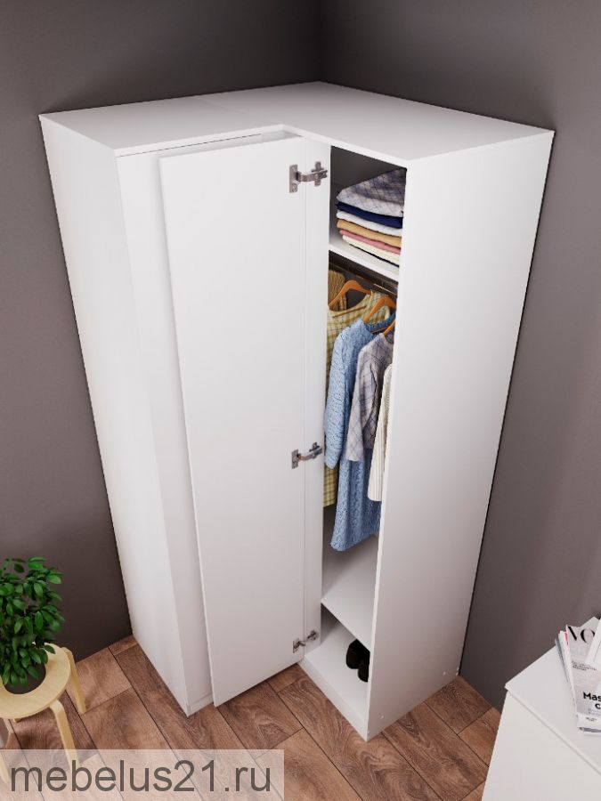 Шкаф угловой Охта Лайт 960