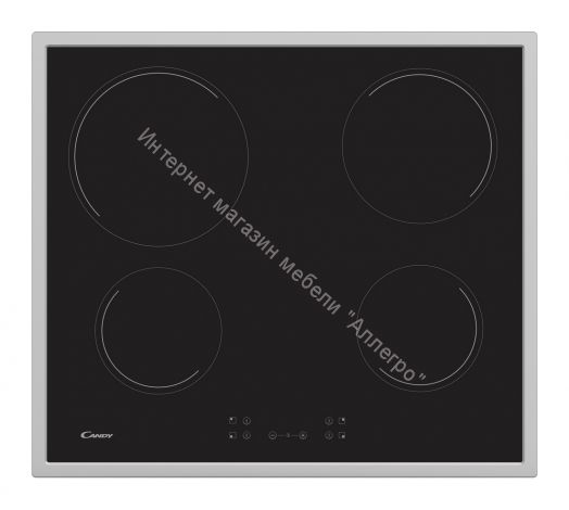 Встраиваемая электрическая варочная панель Candy CH 64 FC