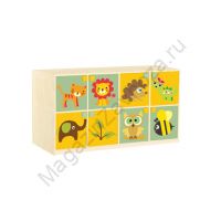 СТЕНКА ДЕТСКАЯ МОДЕЛЬ 5/12 С ДЕКОРАТИВНЫМИ НАКЛАДКАМИ