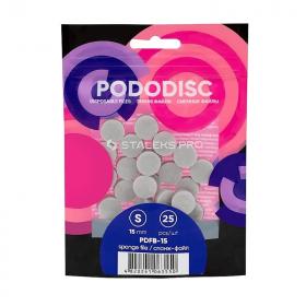 Спонж-файл для педикюрного диска PODODISC STALEKS PRO S (25 шт)