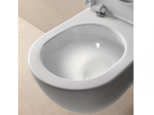 Подвесной унитаз GSI PURA 881515 Swirlflush, для крепежа FISR2, Ghiaccio Matte схема 8