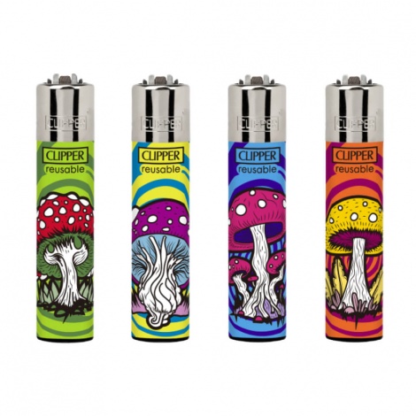 Зажигалка Clipper Magic Mushrooms