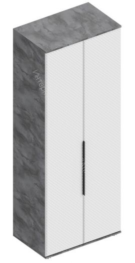 Шкаф 2-ств. для одежды "Лео 2" 800