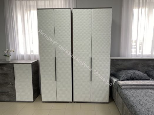 Шкаф 2-ств. с полками "Лео 2" 600