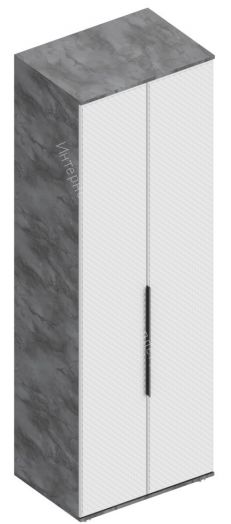 Шкаф 2-ств. с полками "Лео 2" 700