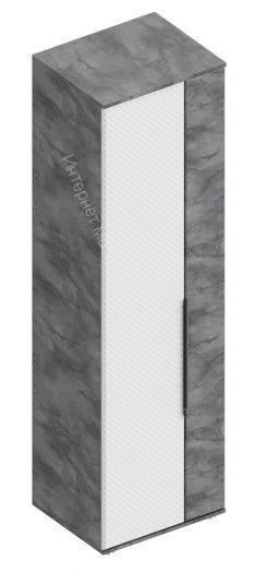 Шкаф 2-ств. с полками "Лео 2" 600