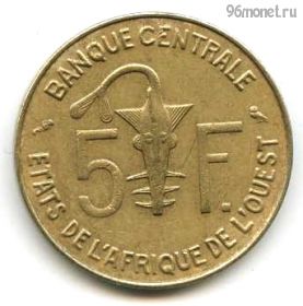 Западная Африка 5 франков 1965